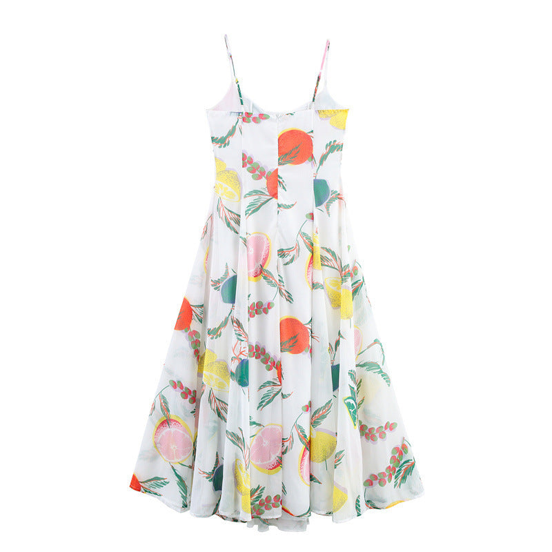 Oversized Swing Vacation Style Sling Dress