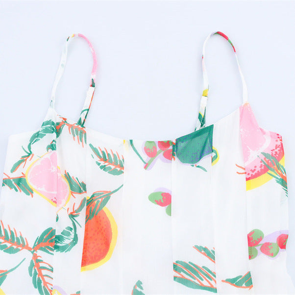 Oversized Swing Vacation Style Sling Dress